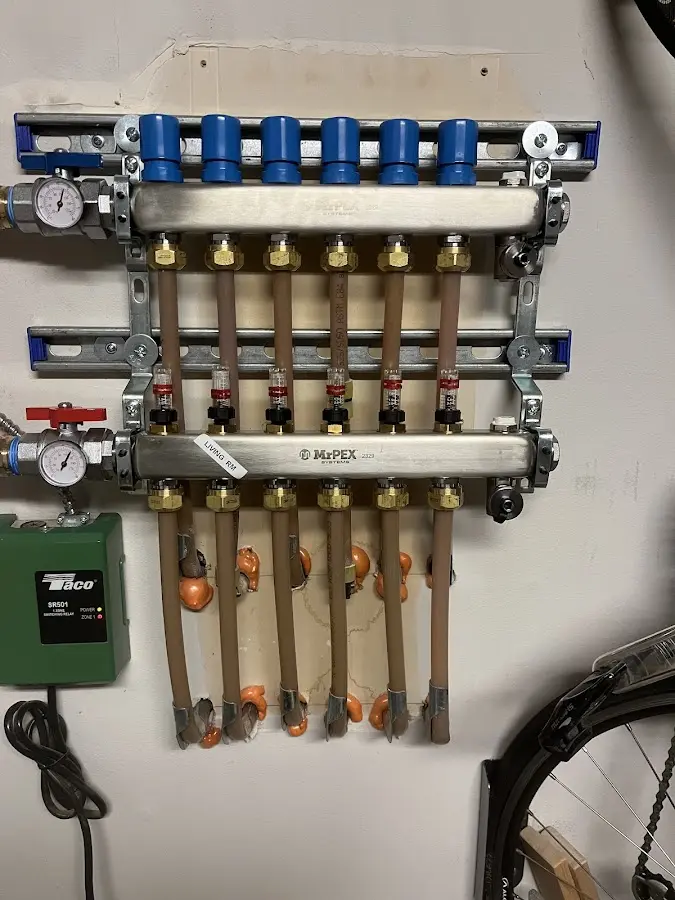 Plumber performing Leak Detection at a residential property in Kiskiminetas